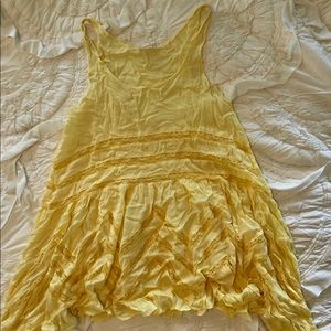 Free People Voile and Lace Trapeze Slip (XS)